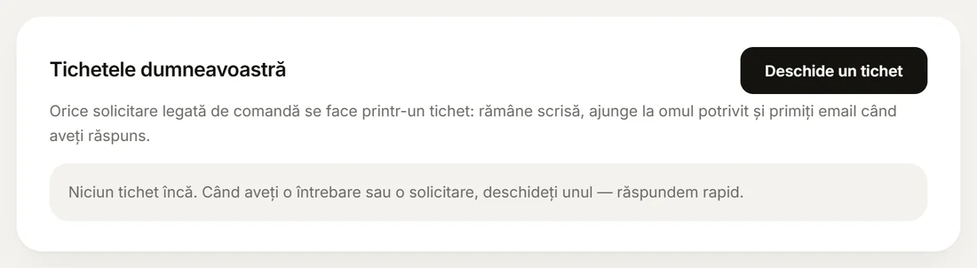 Tichete în loc de telefoane pierdute.