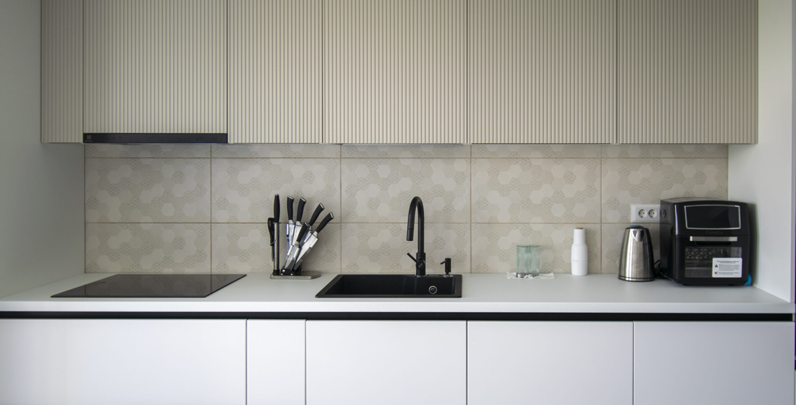 BUCĂTĂRIE MODERNĂ DIN MDF VOPSIT 182