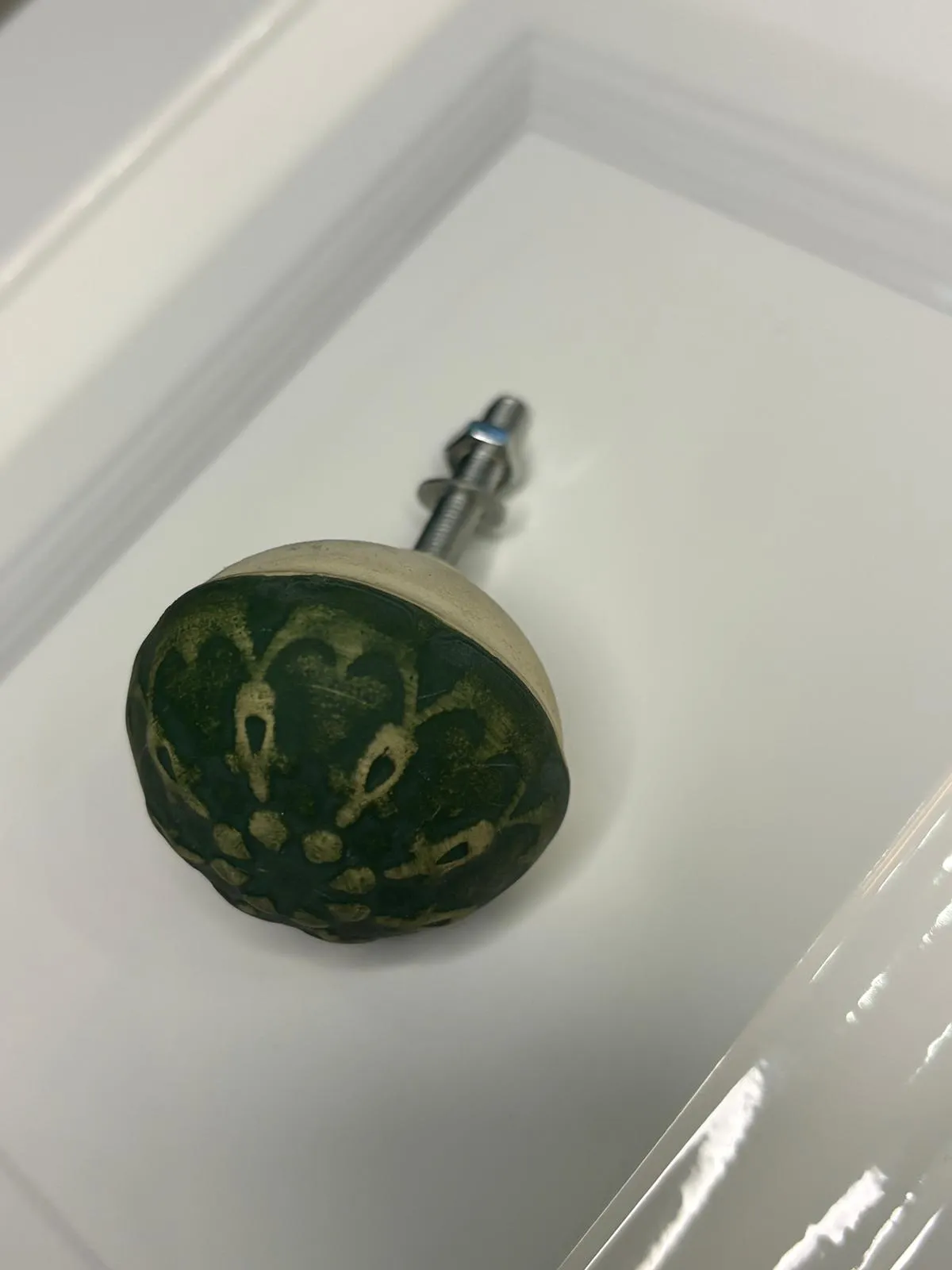 Buton ceramic, Clayre&Eef 63874