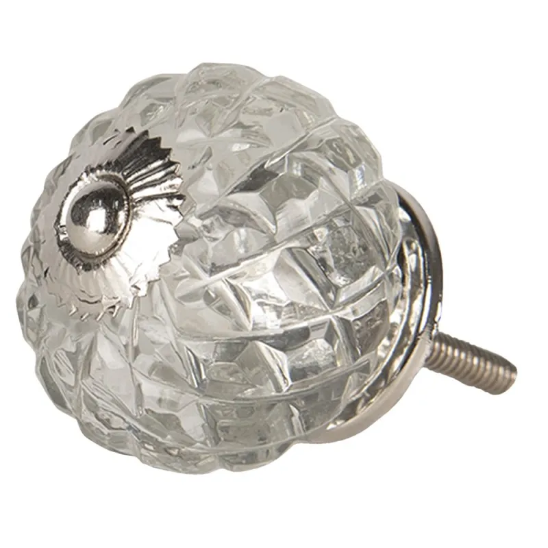 Buton din sticla, Clayre&Eef 64515