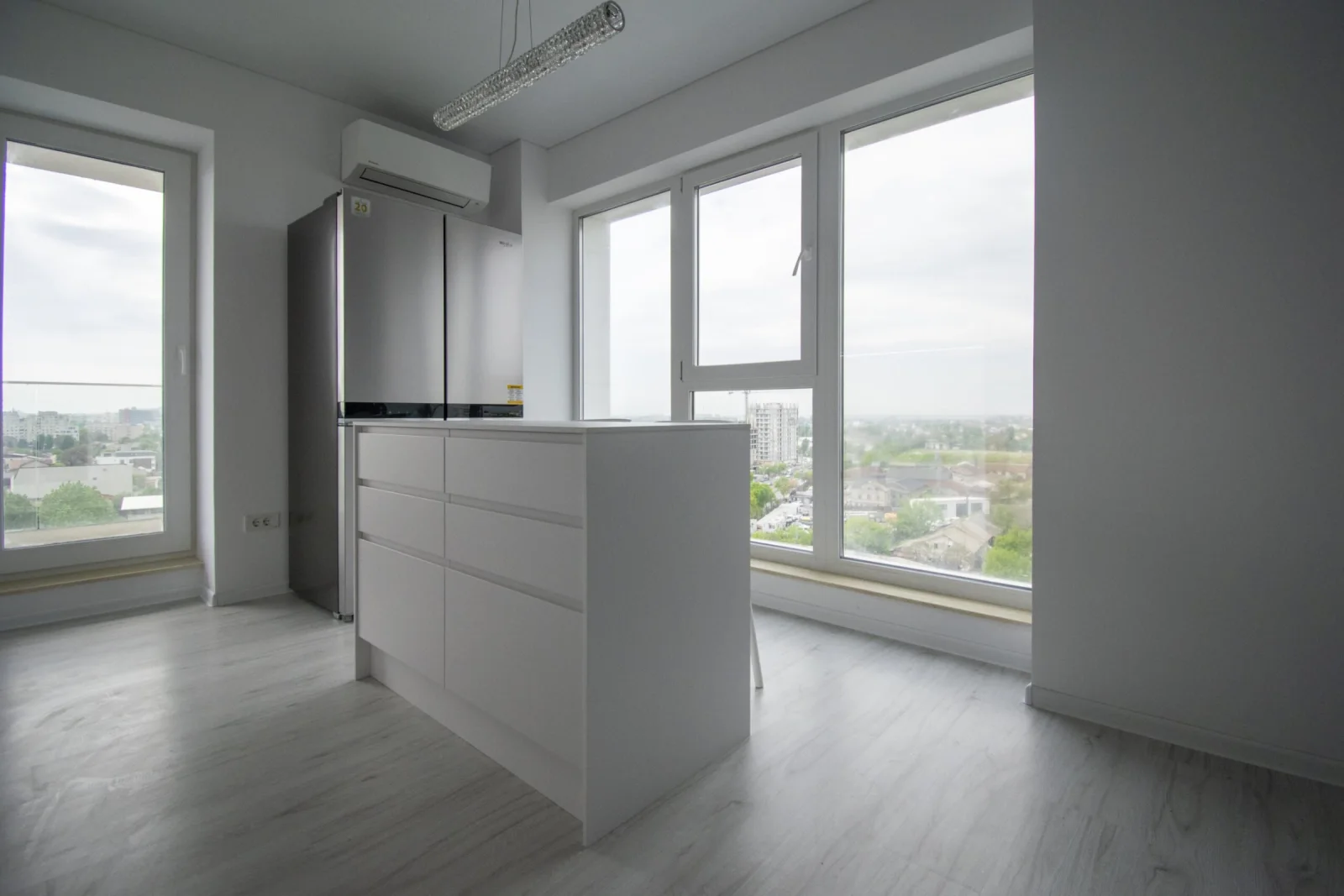 Bucătărie modernă din MDF vopsit 185 — poza 8