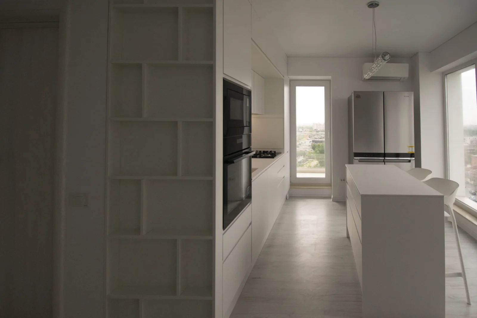 Bucătărie modernă din MDF vopsit 185 — poza 11