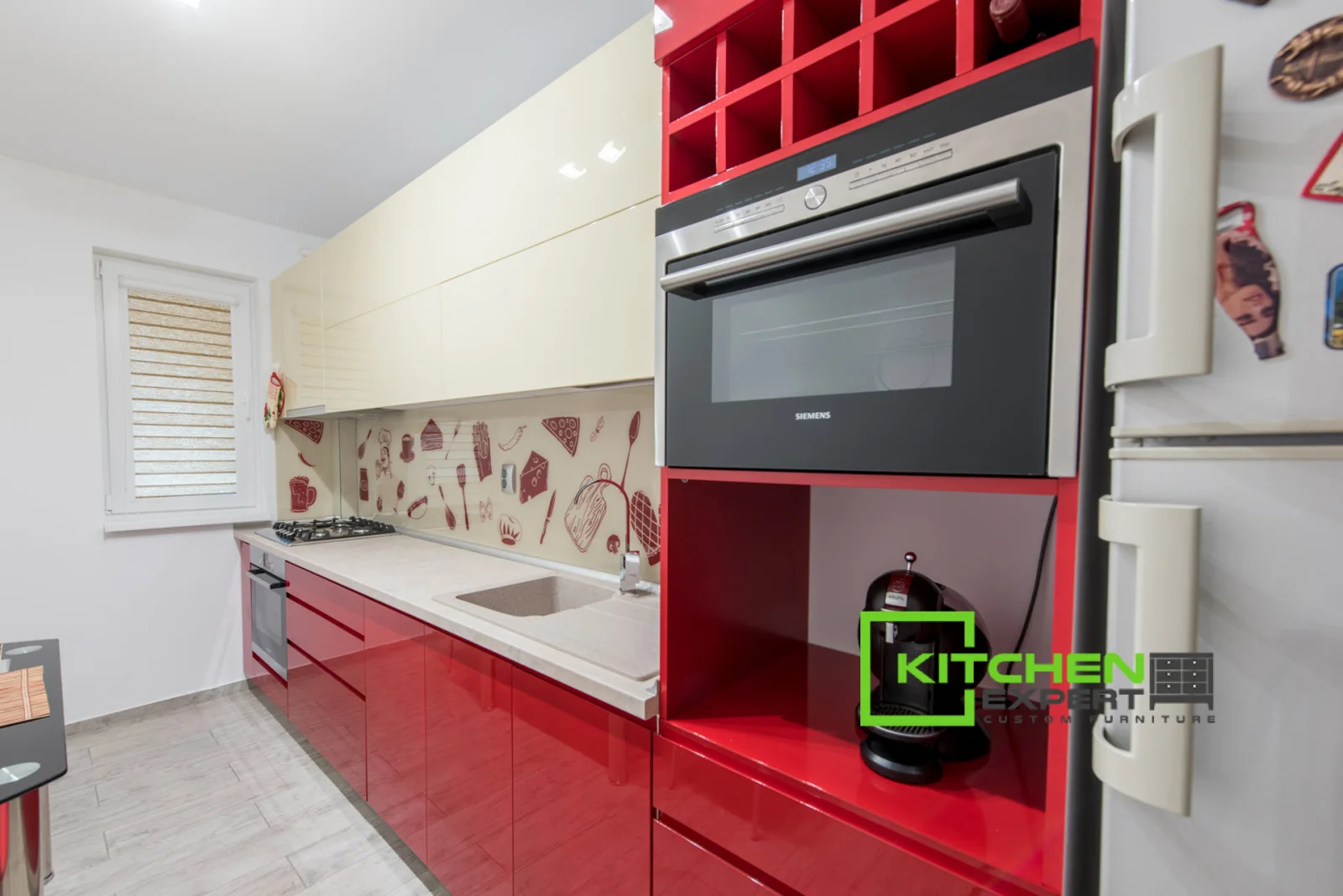 Bucătărie hot ruby red 30 — poza 7