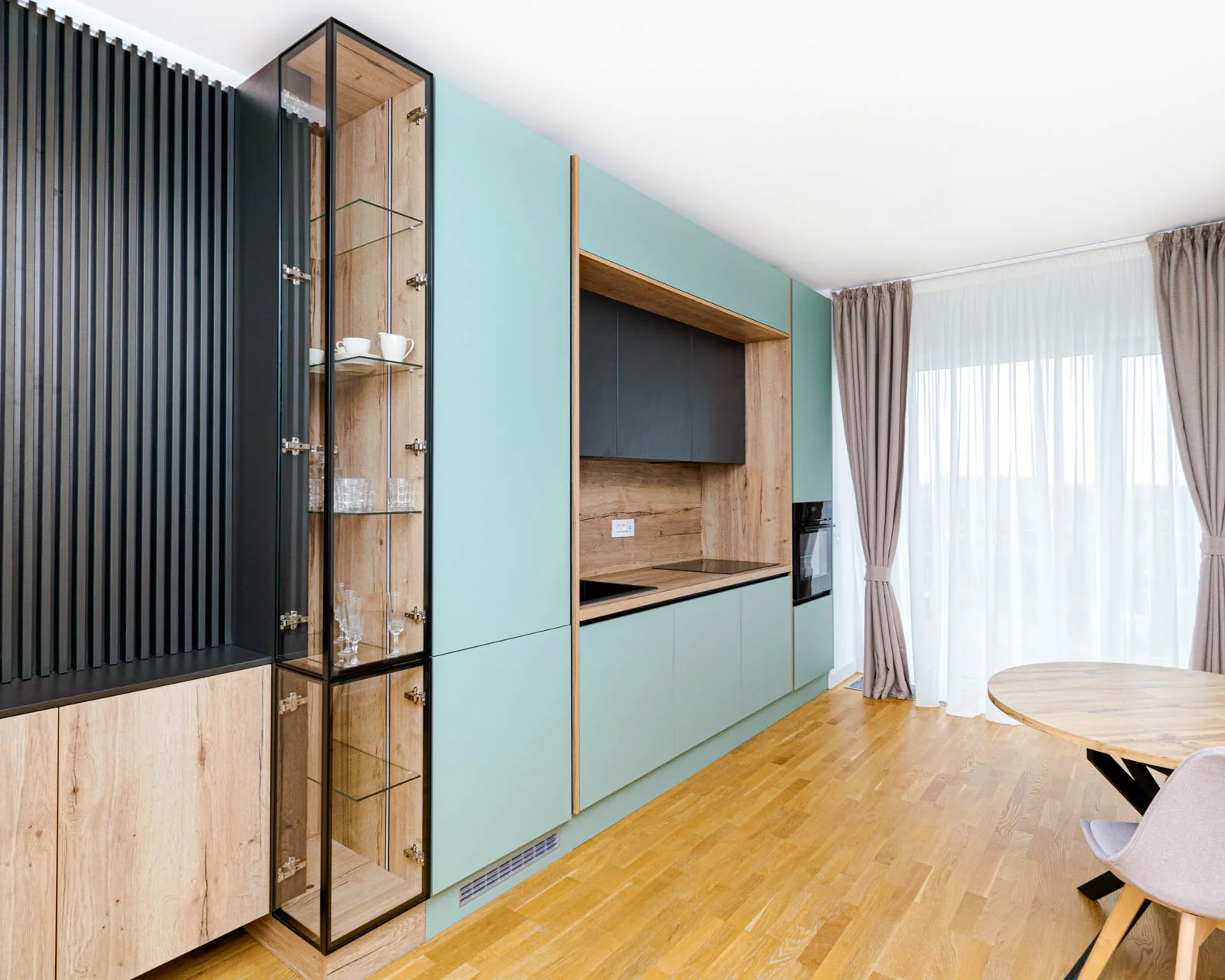 Bucătărie modernă din MDF vopsit 204 — poza 9