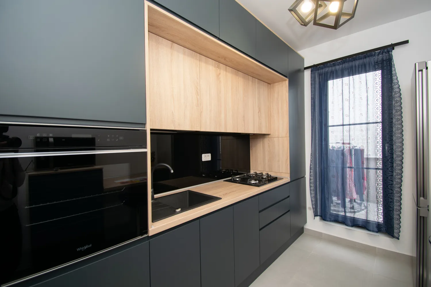 Bucătărie modernă MDF vopsit 222 — poza 2