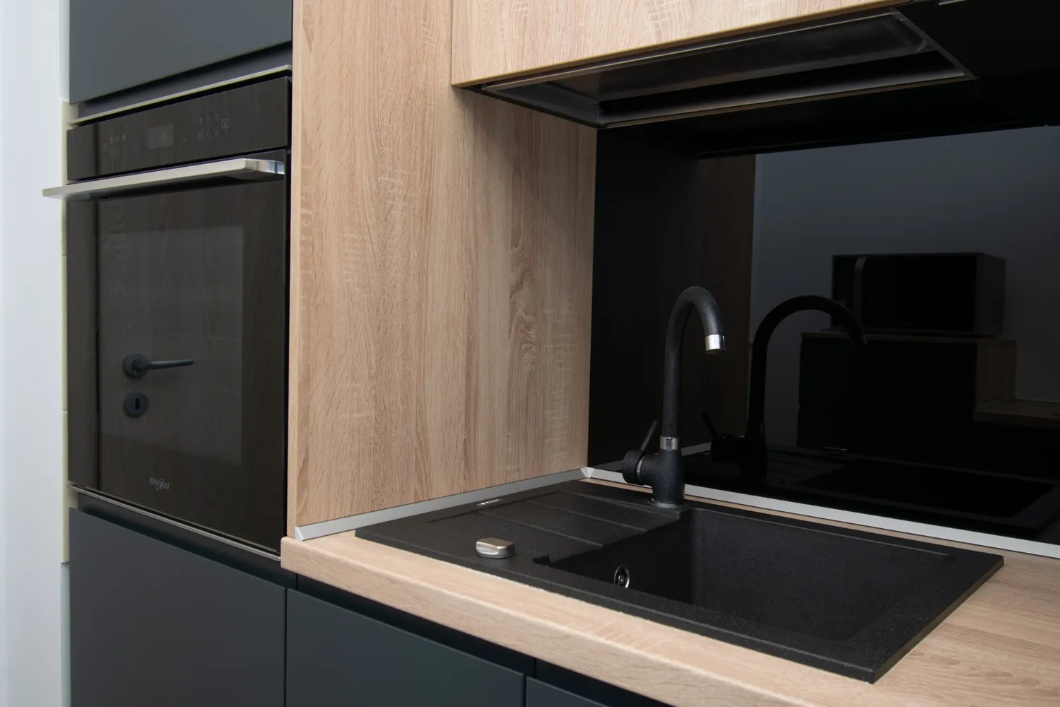 Bucătărie modernă MDF vopsit 222 — poza 3