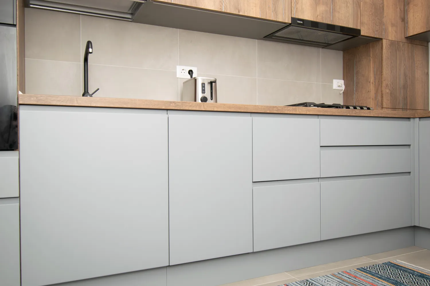 Bucătărie modernă MDF vopsit 225 — poza 18