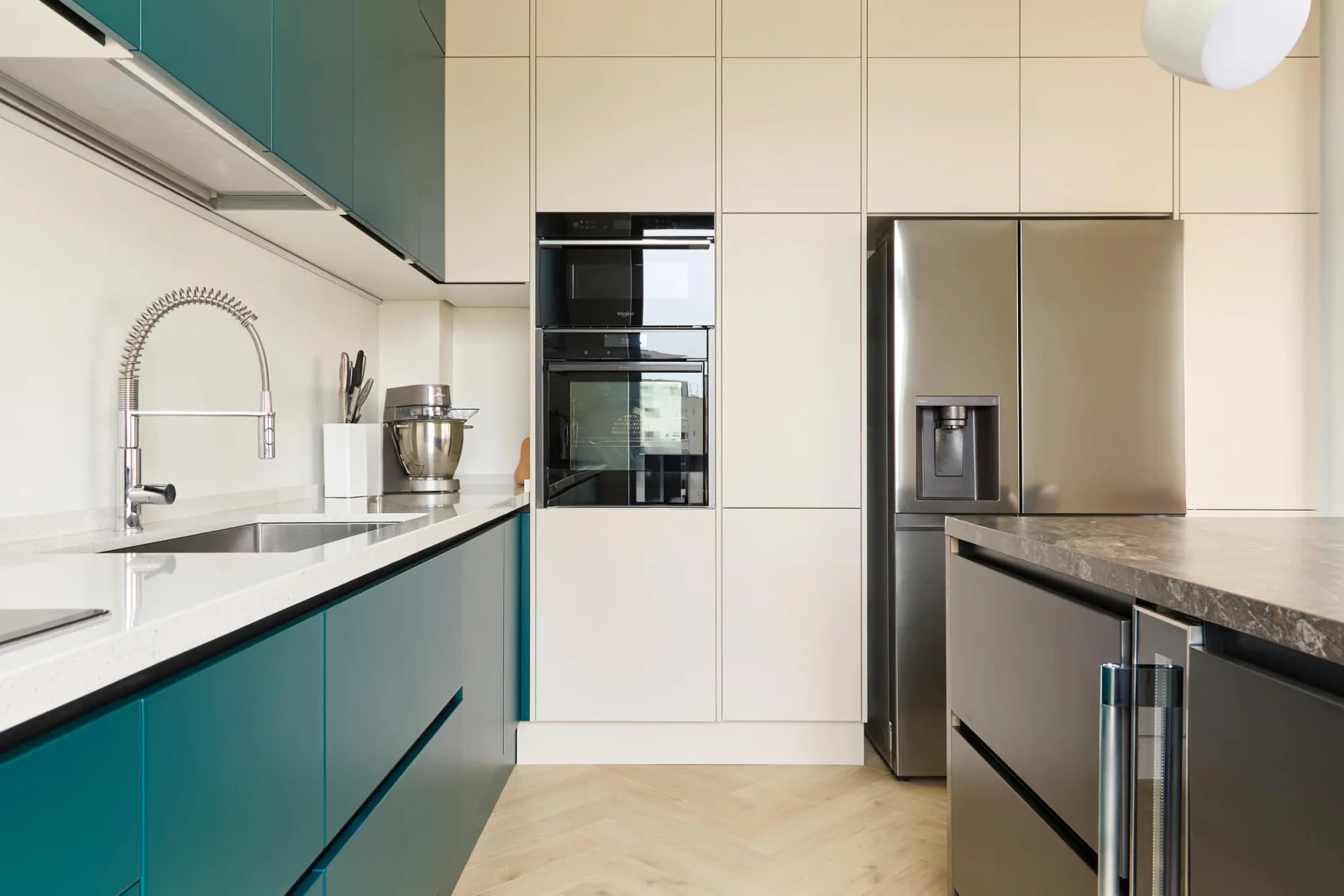 Bucătărie modernă MDF vopsit 227 — poza 7