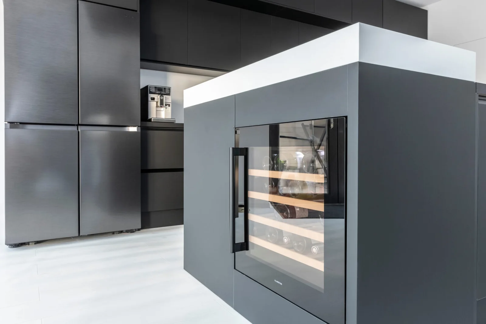 Bucătărie modernă MDF vopsit 229 — poza 4