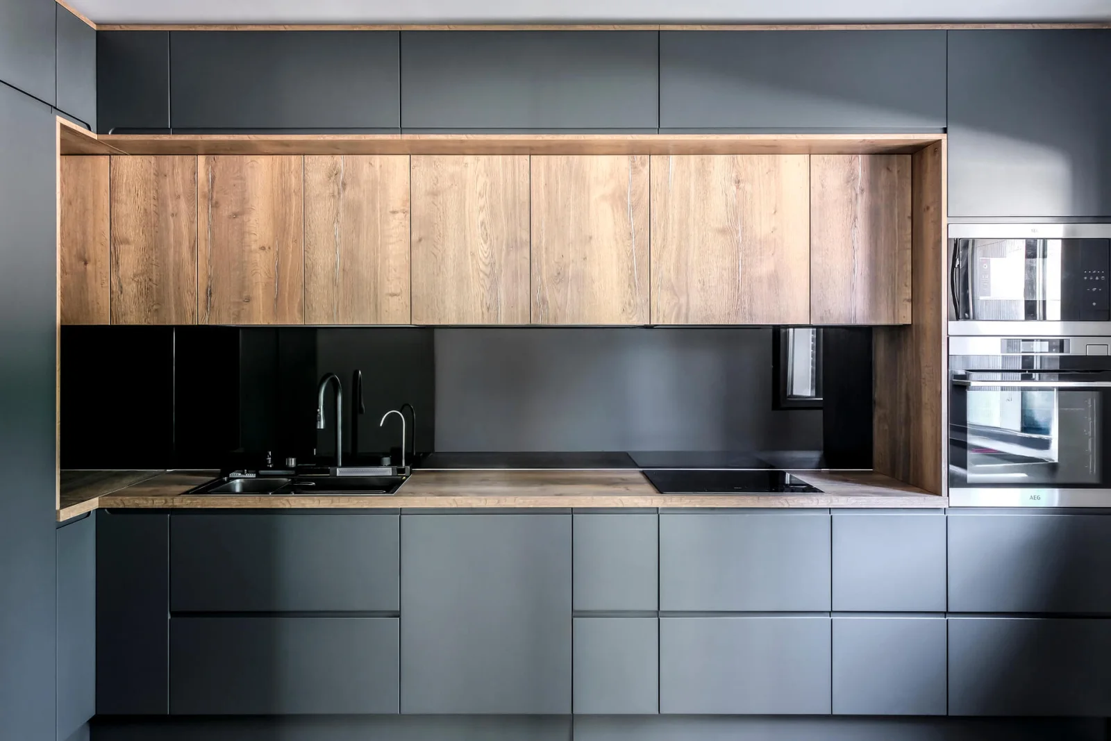 Bucătărie modernă MDF vopsit 230 — poza 1