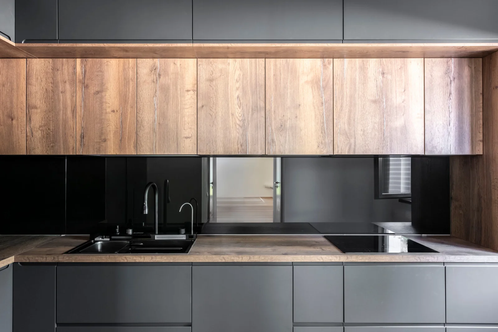 Bucătărie modernă MDF vopsit 230 — poza 3