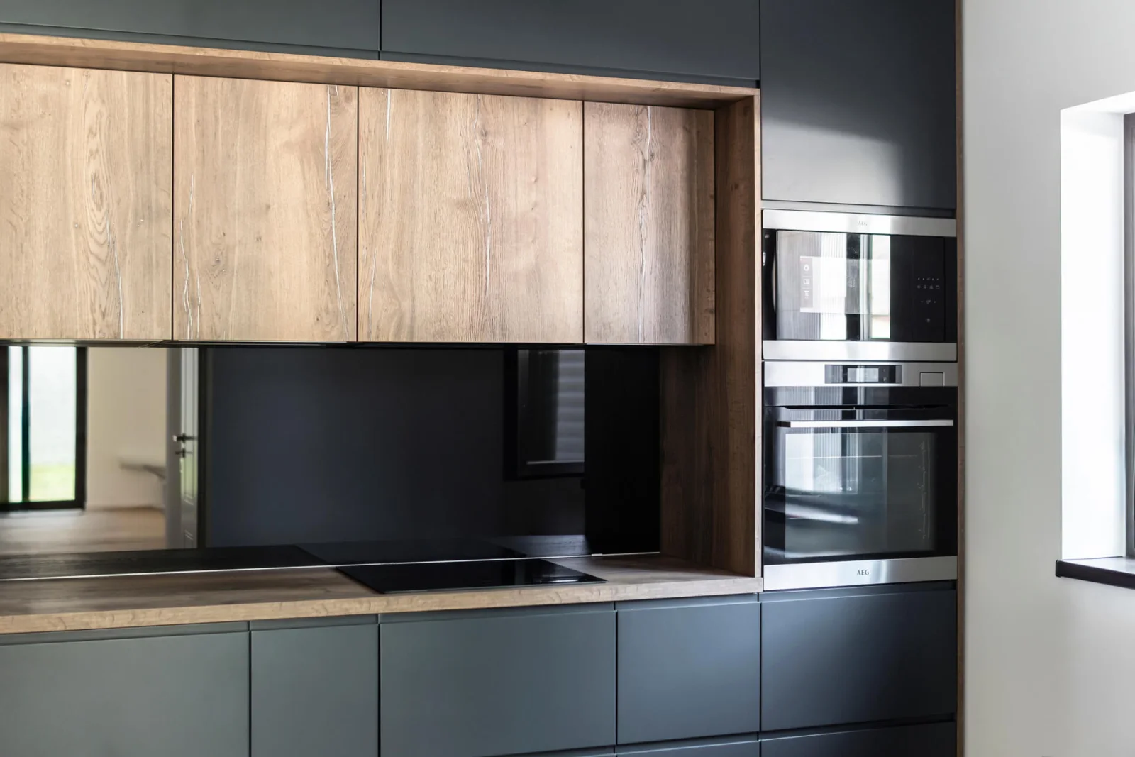 Bucătărie modernă MDF vopsit 230 — poza 4