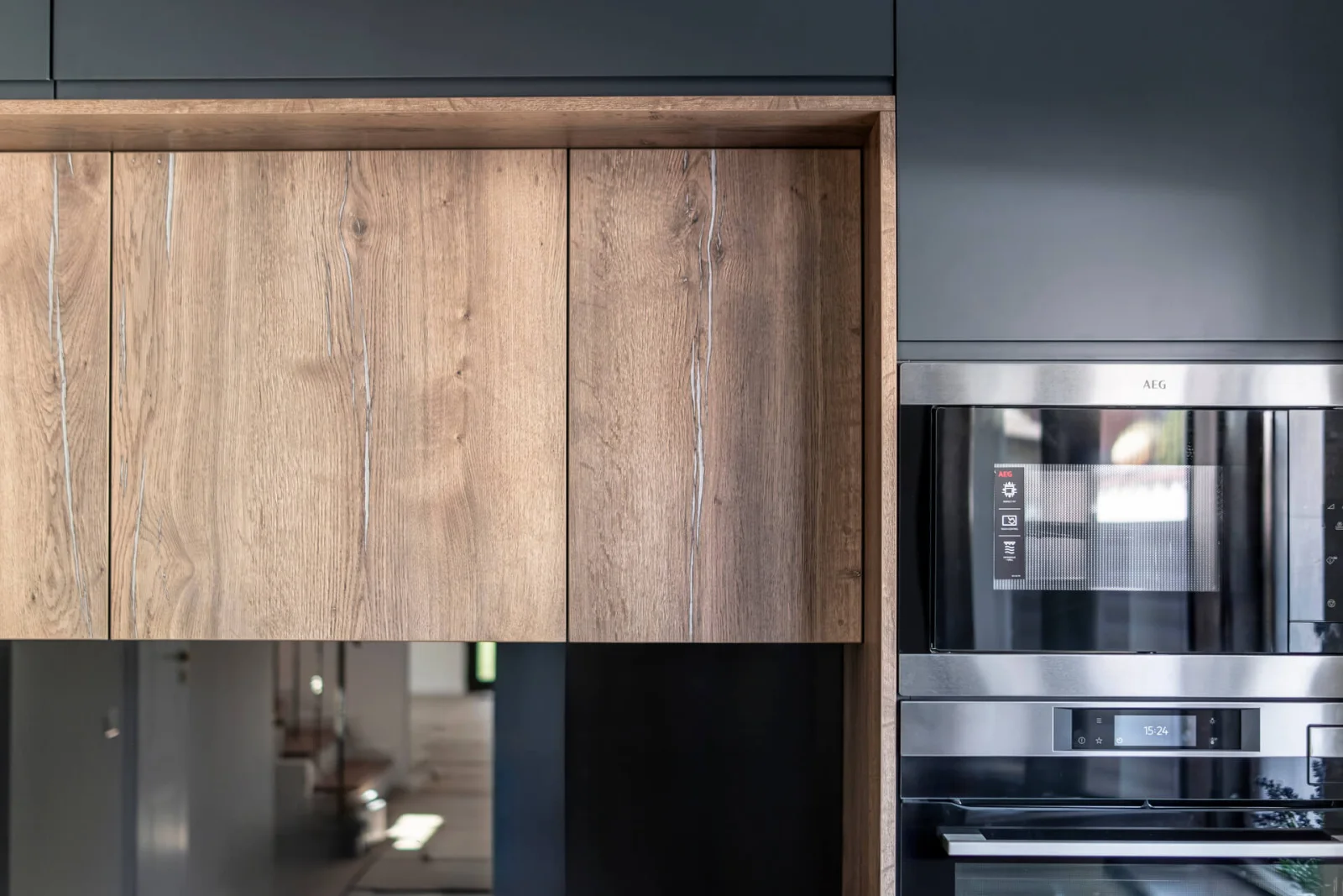 Bucătărie modernă MDF vopsit 230 — poza 5