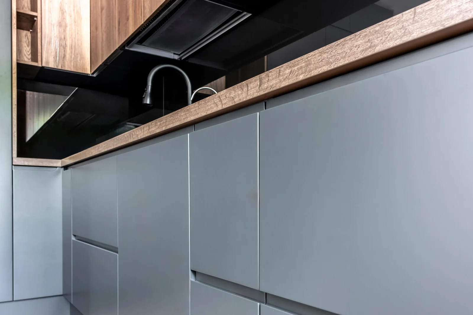 Bucătărie modernă MDF vopsit 230 — poza 11