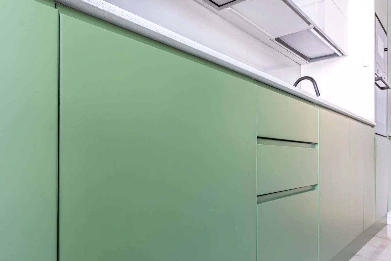 Bucătărie modernă MDF vopsit 232 — poza 8