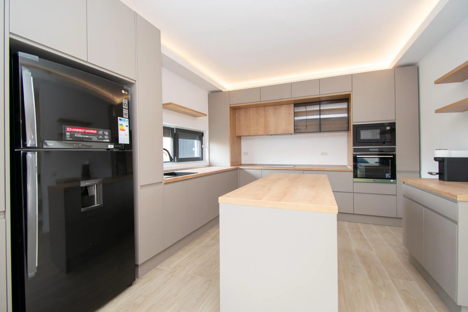 Bucătărie modernă MDF vopsit 234 — poza 9