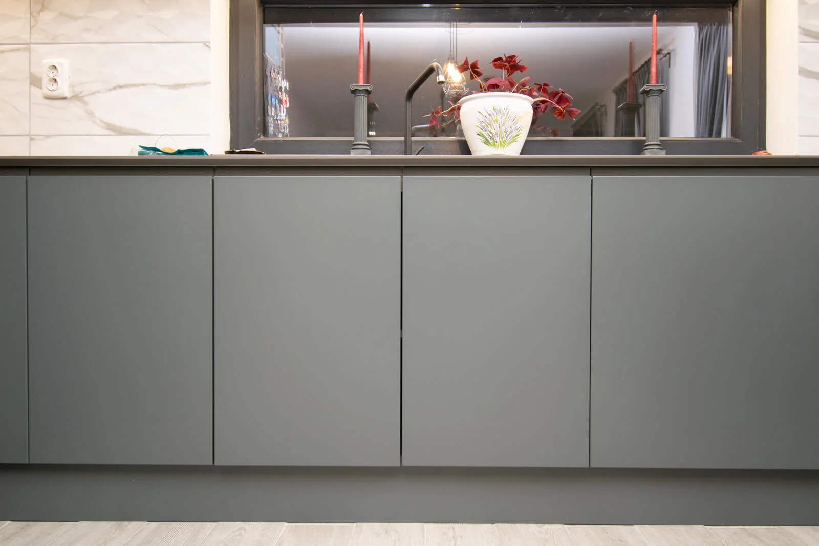 Bucătărie modernă MDF vopsit 236 — poza 7