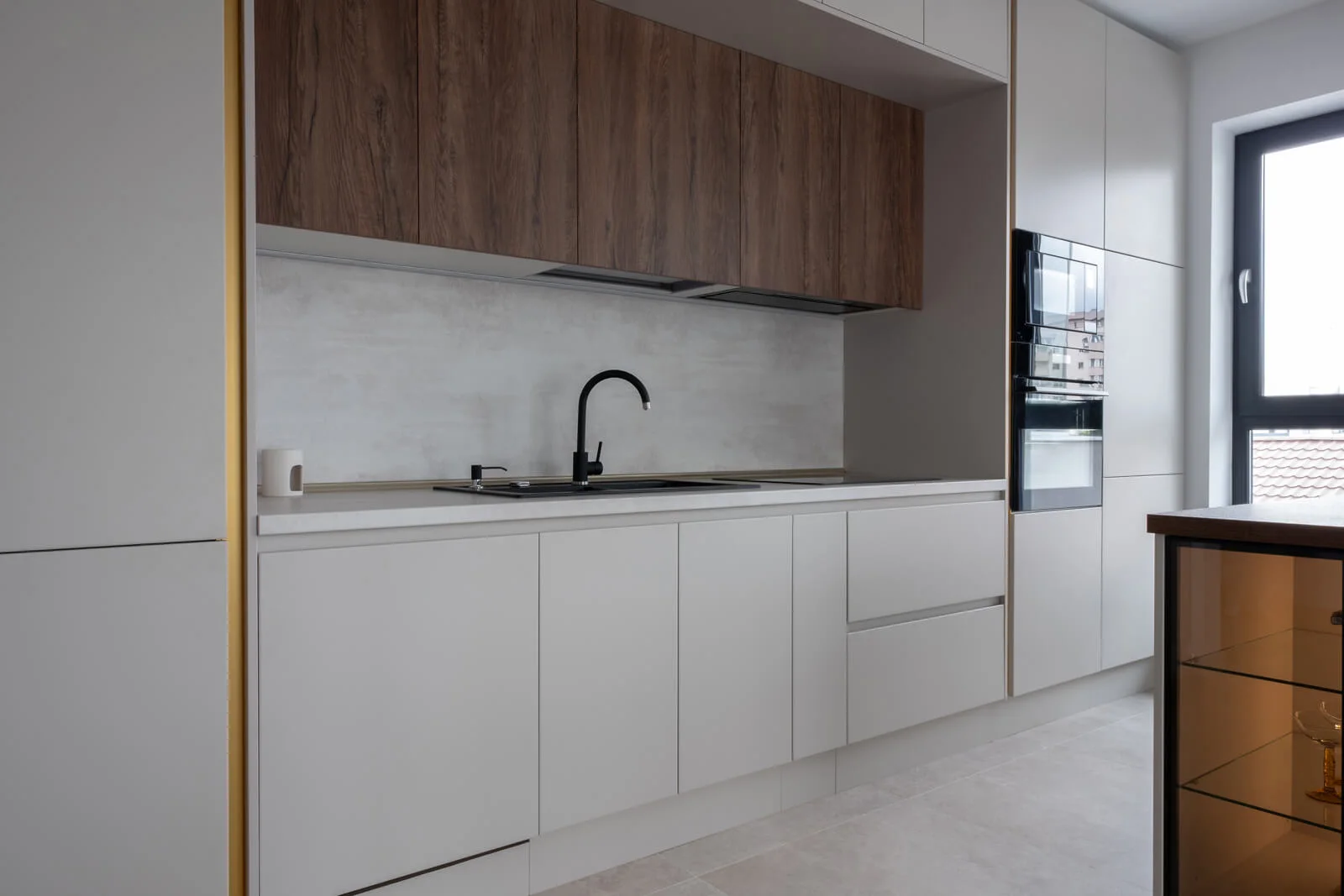 Bucătărie modernă MDF vopsit 238 — poza 3