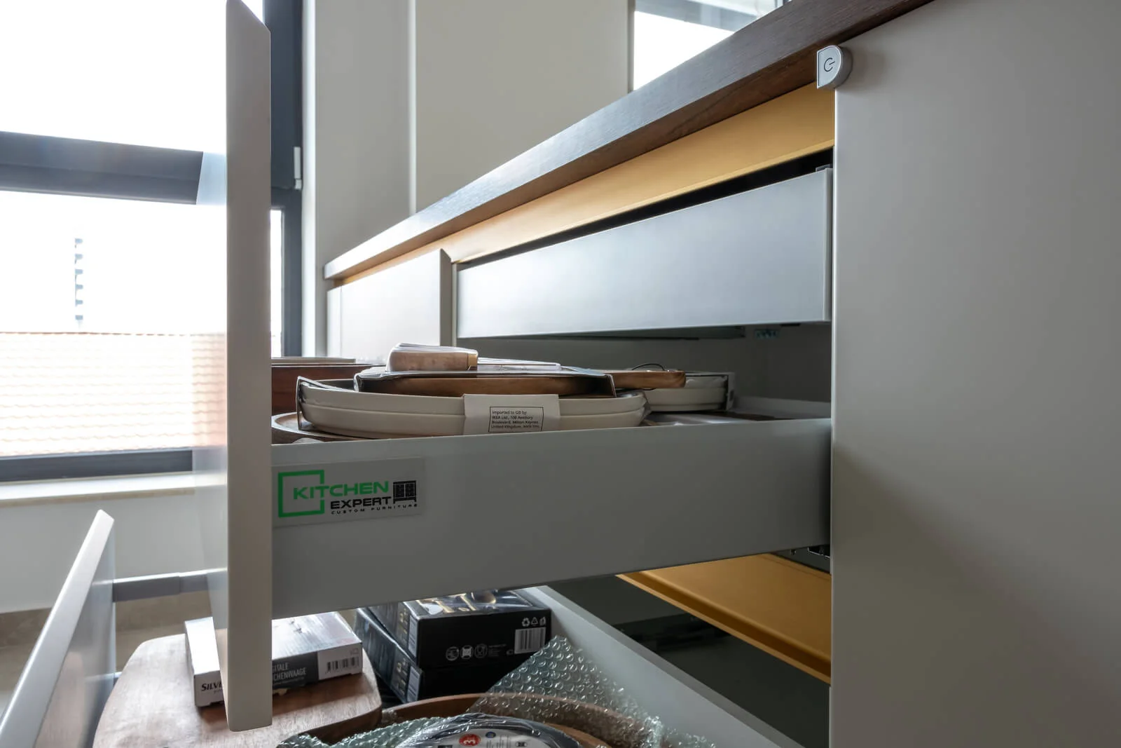 Bucătărie modernă MDF vopsit 238 — poza 4