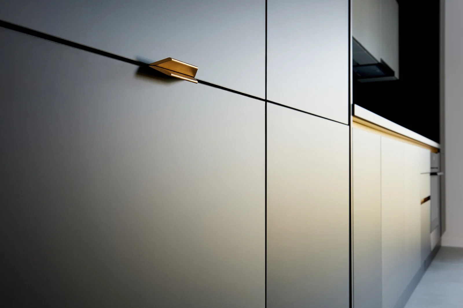 Bucătărie modernă MDF vopsit 239 — poza 6
