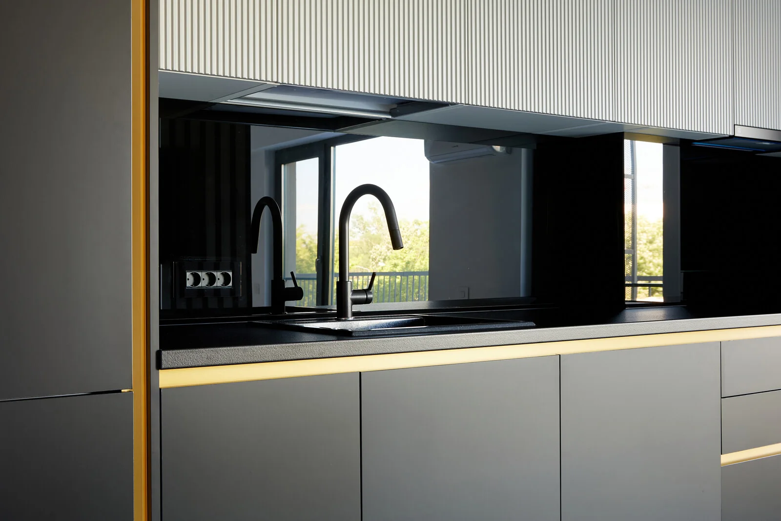 Bucătărie modernă MDF vopsit 239 — poza 8