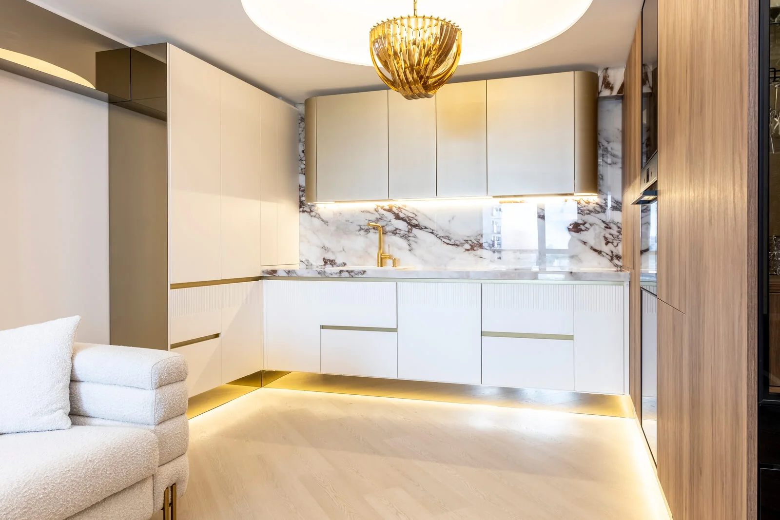Bucătărie modernă MDF vopsit 240 — poza 2