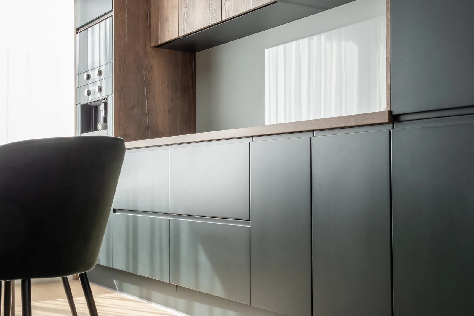 Bucătărie modernă MDF vopsit 241 — poza 5