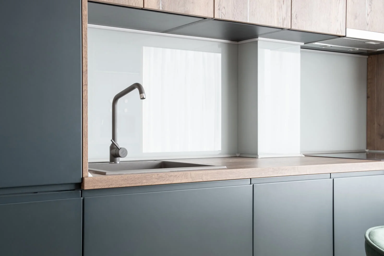 Bucătărie modernă MDF vopsit 241 — poza 8