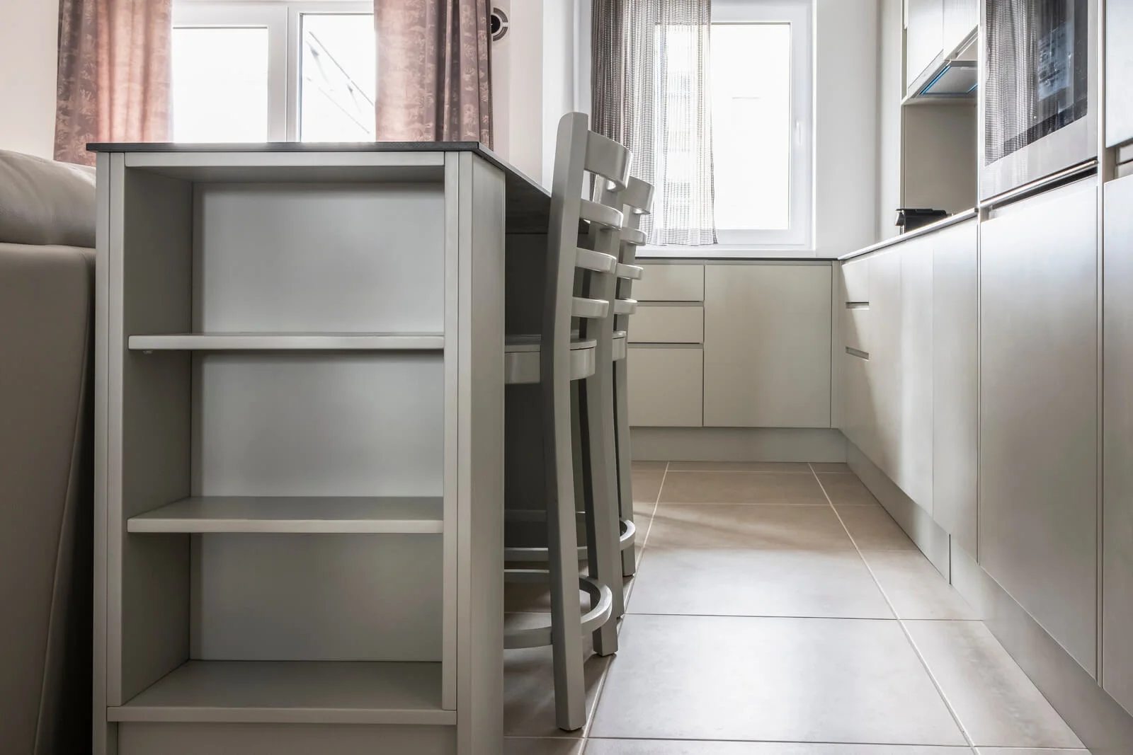 Bucătărie modernă MDF vopsit 242 — poza 4