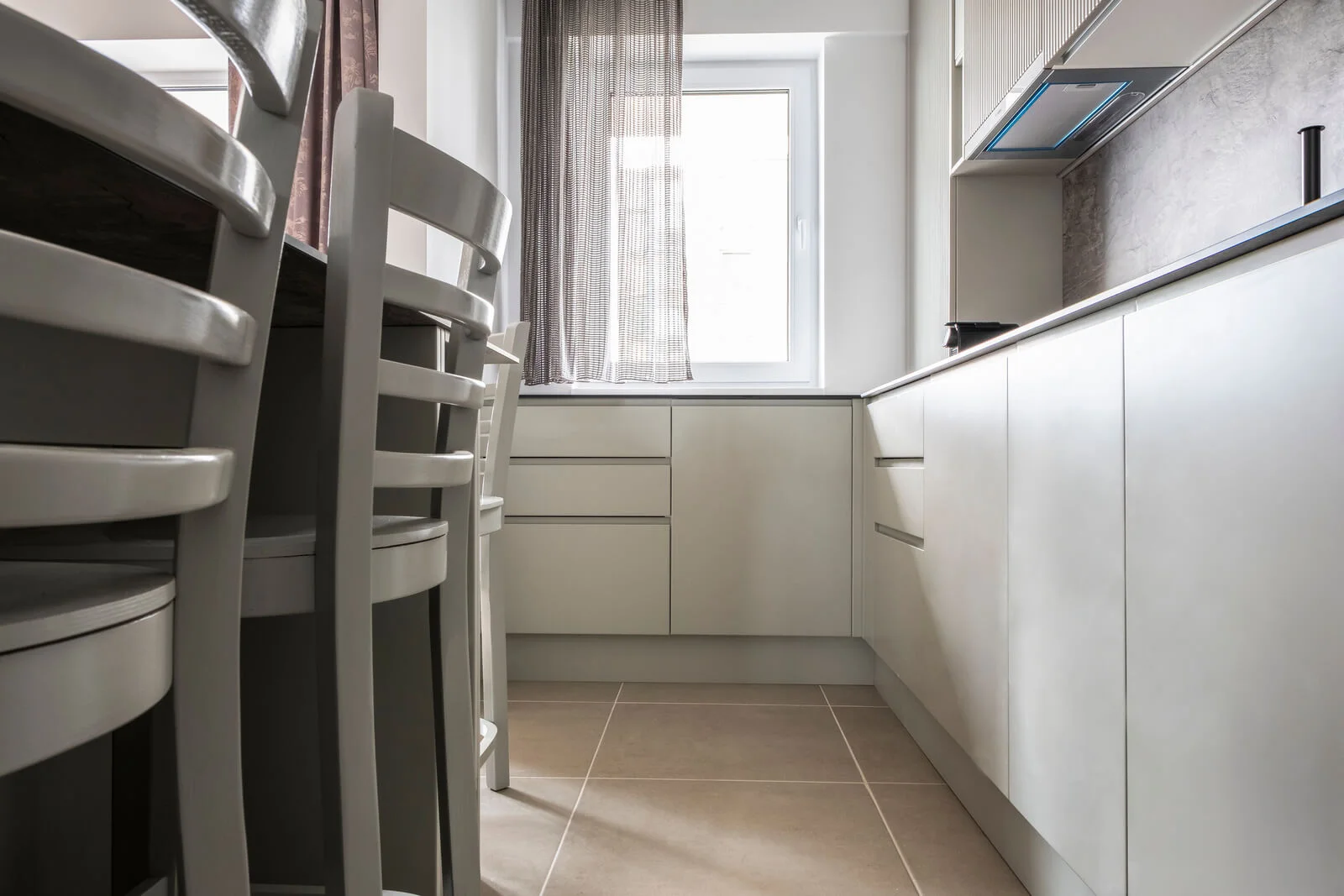 Bucătărie modernă MDF vopsit 242 — poza 5