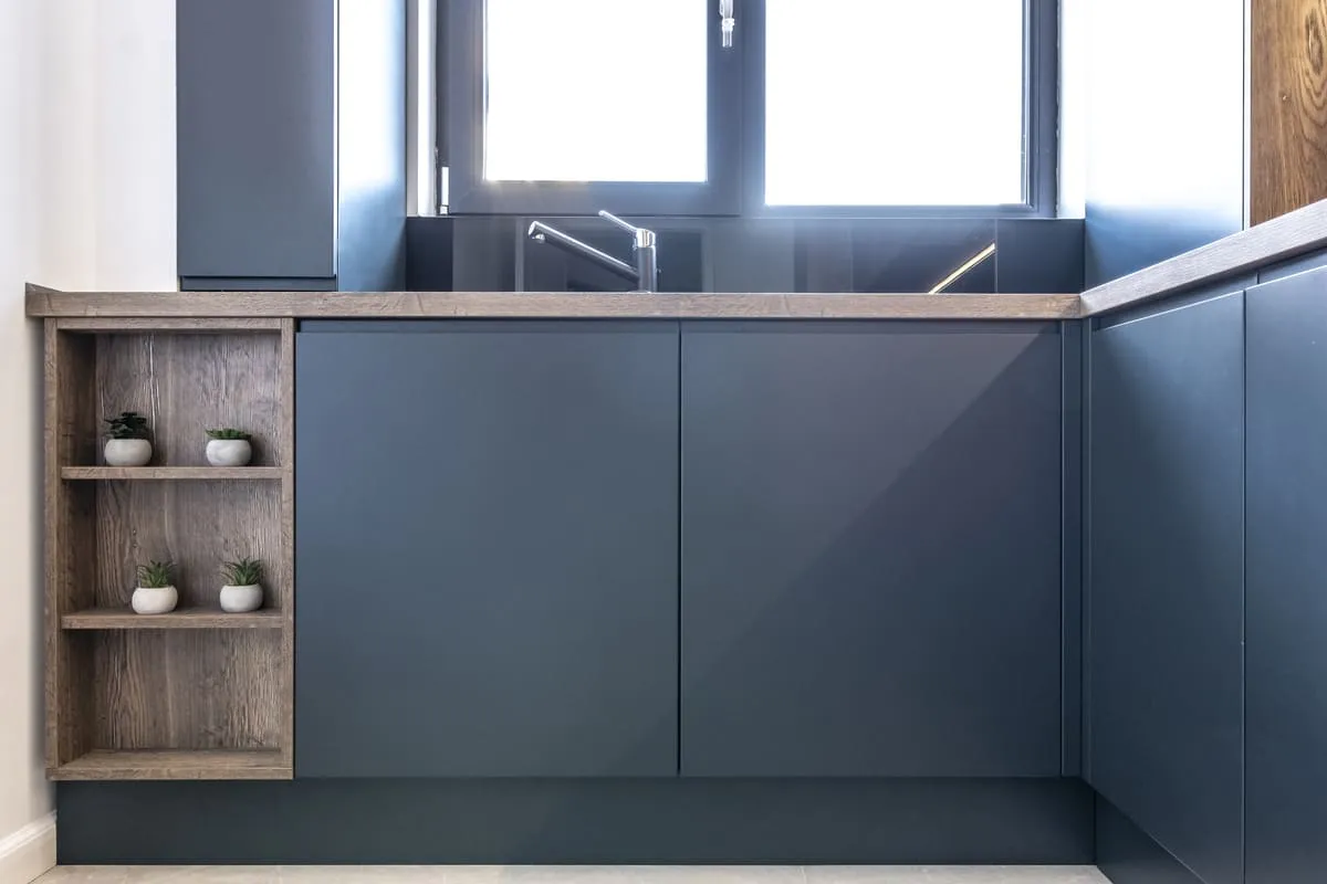 Bucătărie modernă MDF vopsit 243 — poza 3