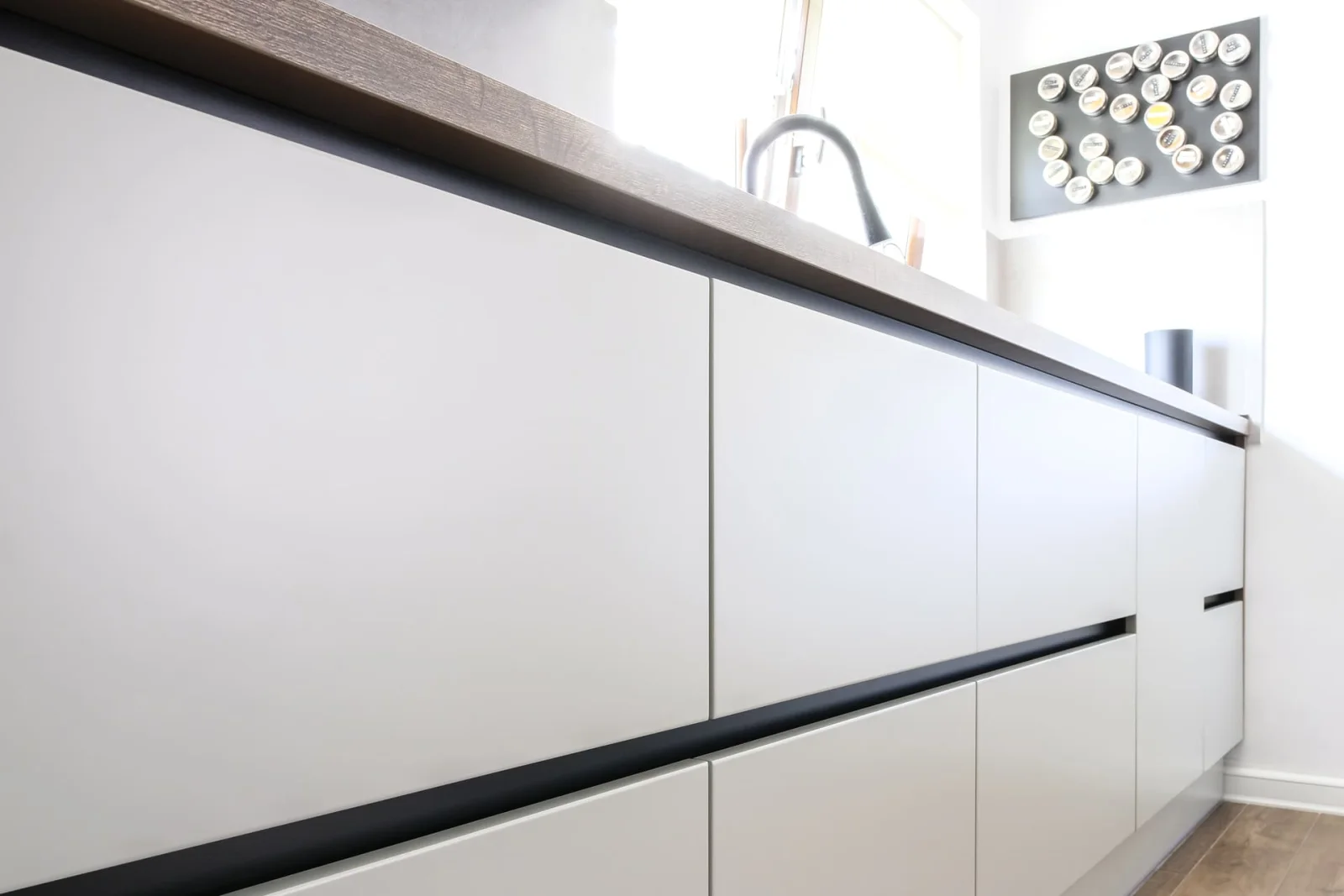 Bucătărie modernă MDF vopsit 244 — poza 8