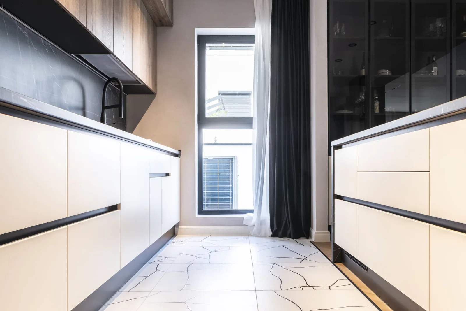 Bucătărie modernă MDF vopsit 249 — poza 6