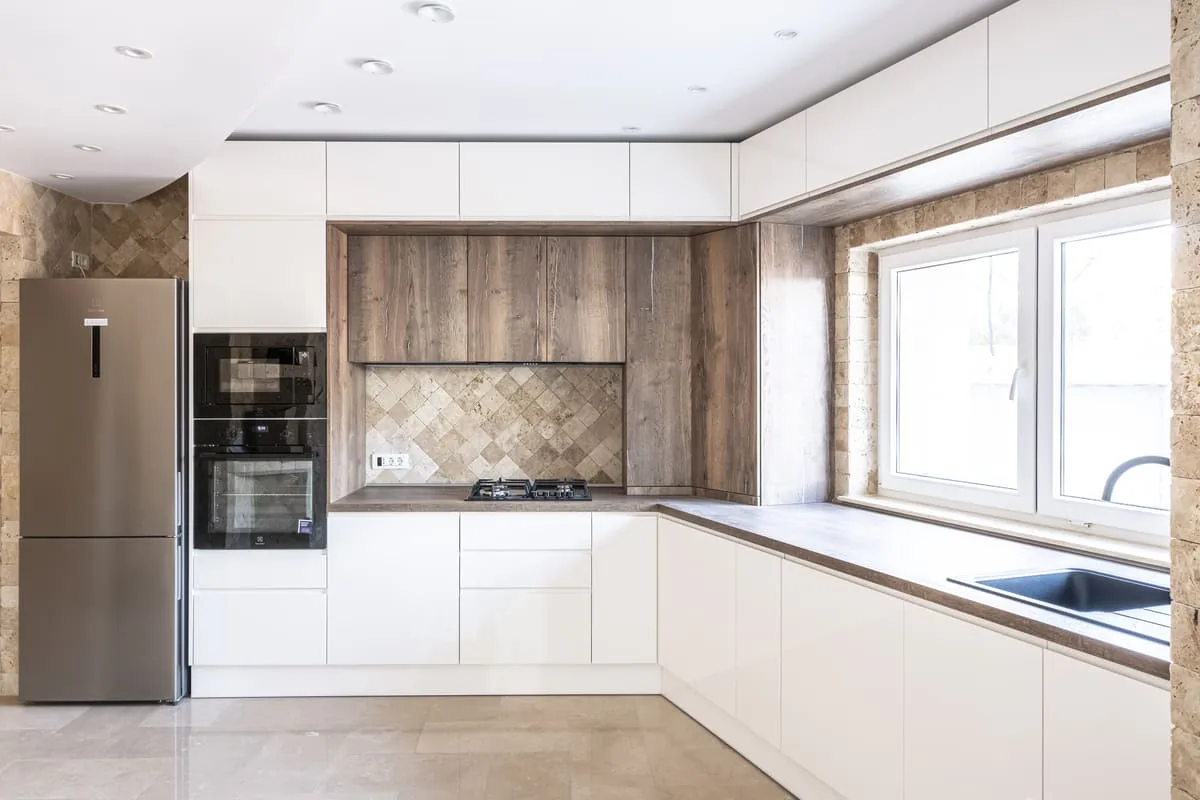 Bucătărie modernă MDF vopsit 252 — poza 9