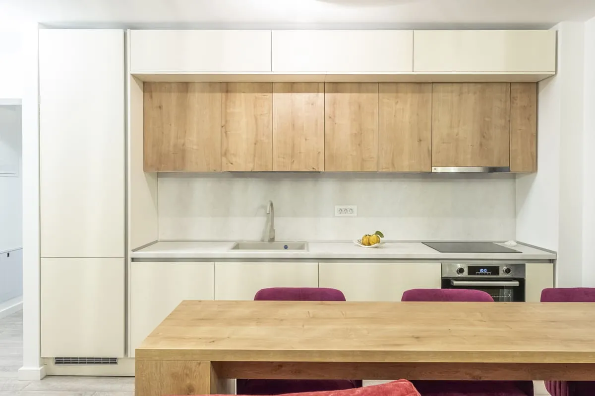 Bucătărie modernă MDF vopsit 253 — poza 1
