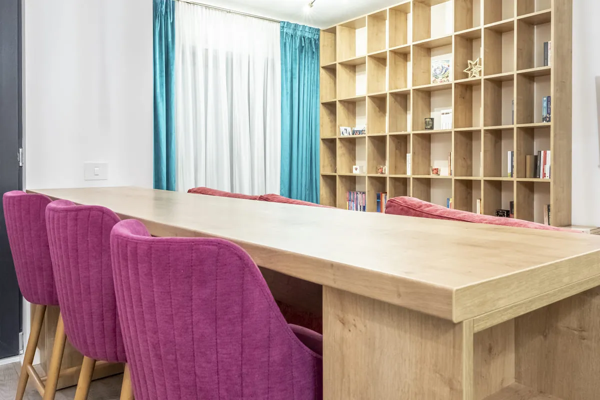 Bucătărie modernă MDF vopsit 253 — poza 2