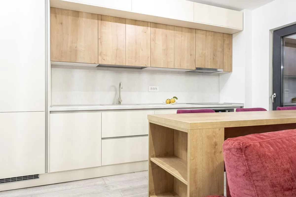 Bucătărie modernă MDF vopsit 253 — poza 3