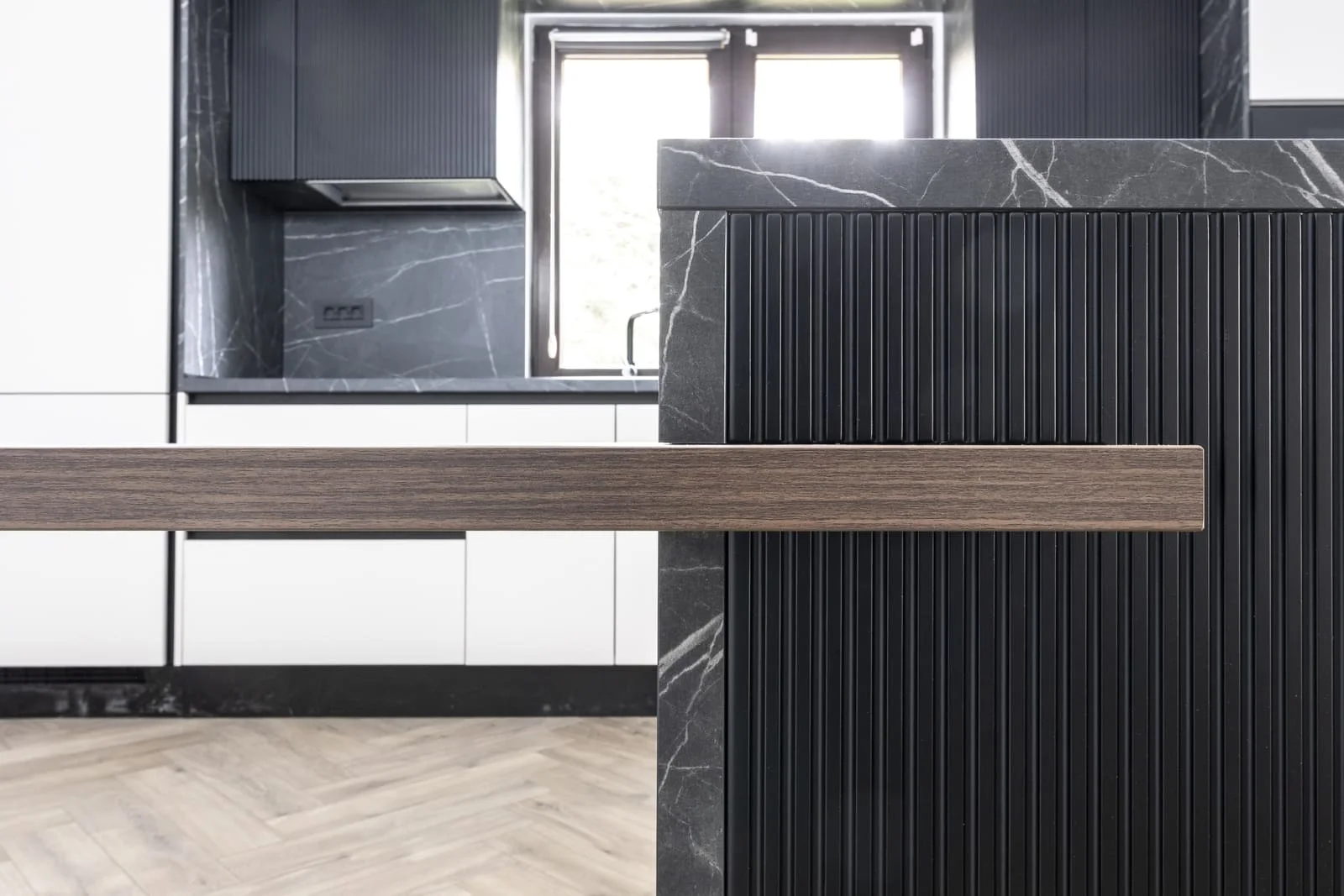 Bucătărie modernă MDF vopsit 258 — poza 3