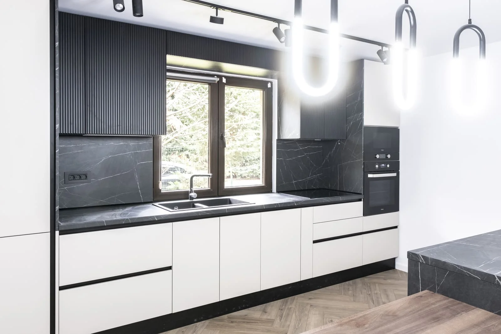 Bucătărie modernă MDF vopsit 258 — poza 4