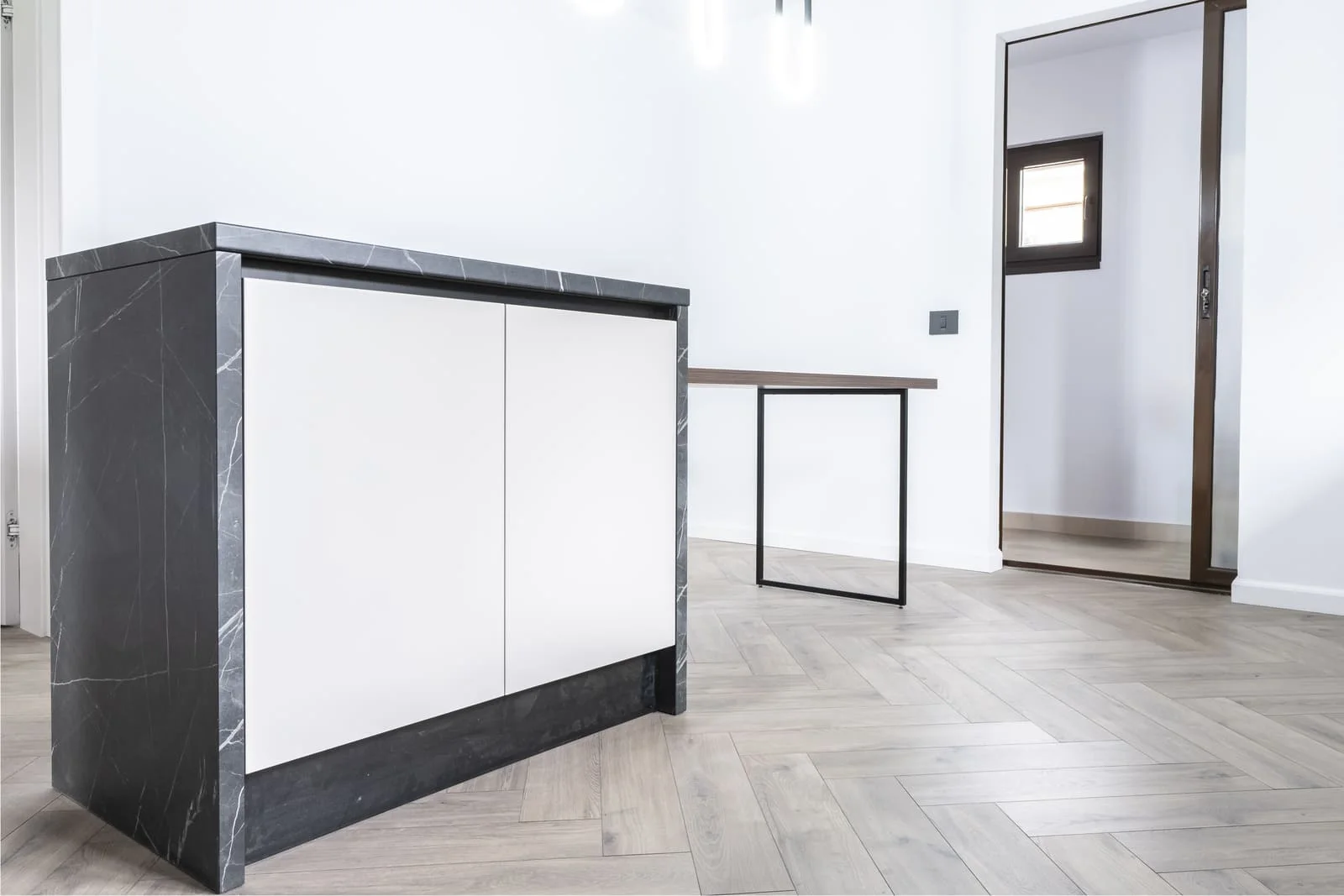 Bucătărie modernă MDF vopsit 258 — poza 7