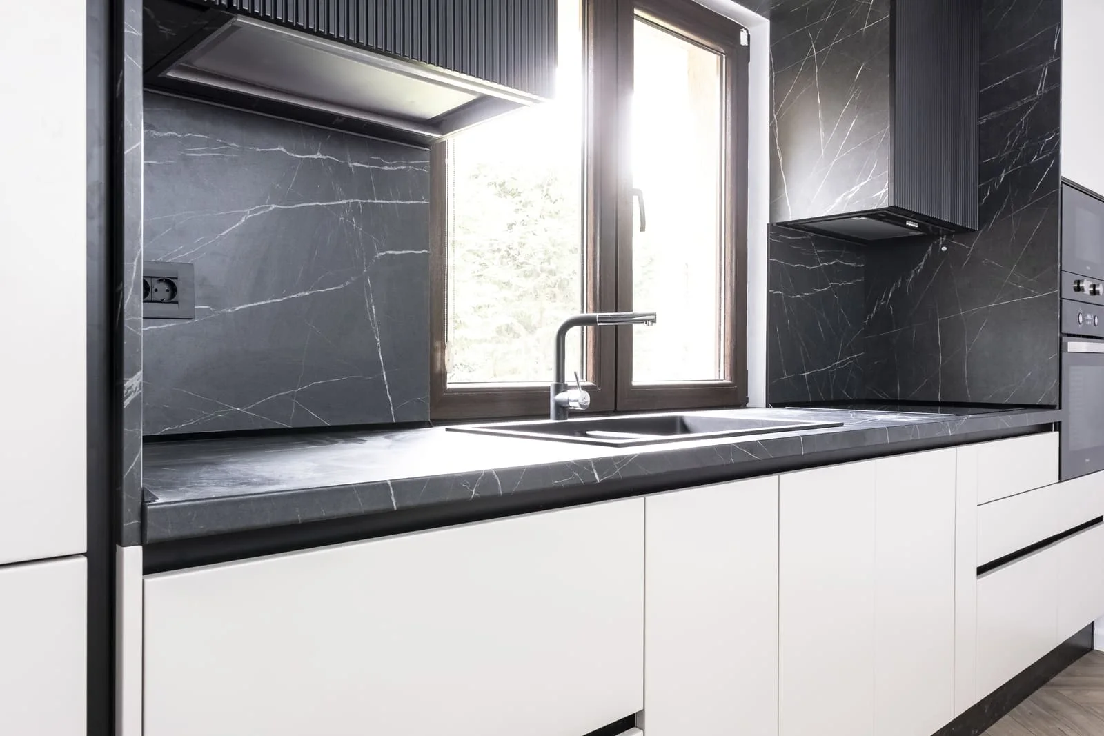 Bucătărie modernă MDF vopsit 258 — poza 9
