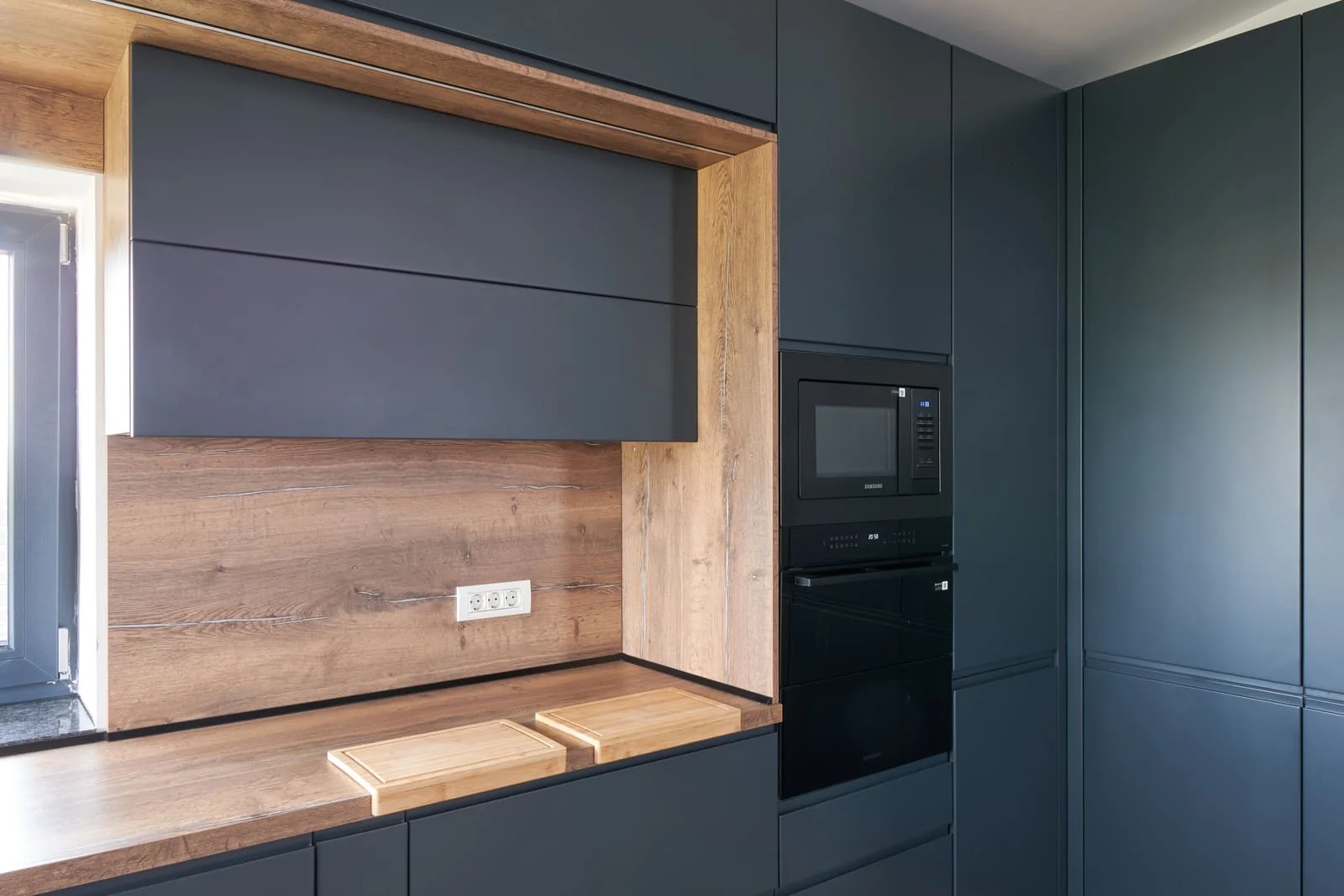 Bucătărie modernă MDF vopsit 259 — poza 4