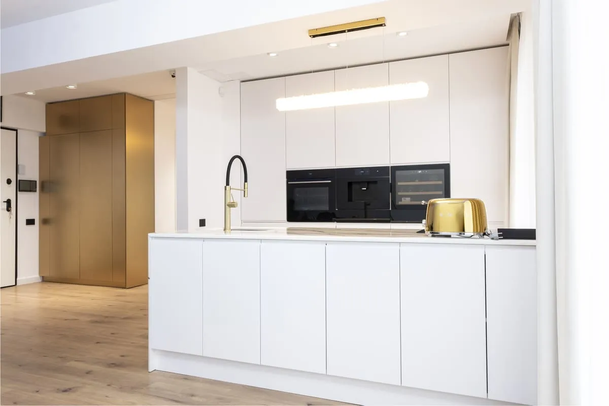 Bucătărie modernă MDF vopsit 262 — poza 9