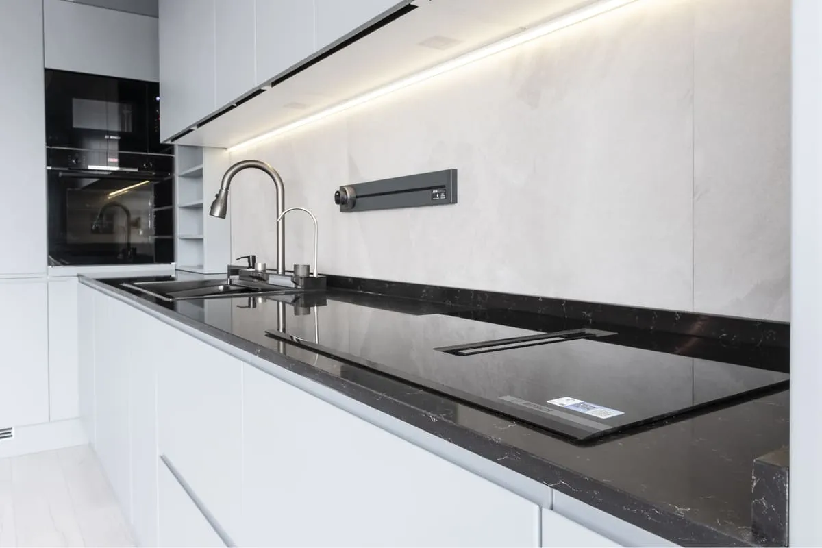 Bucătărie modernă MDF vopsit 263 — poza 9