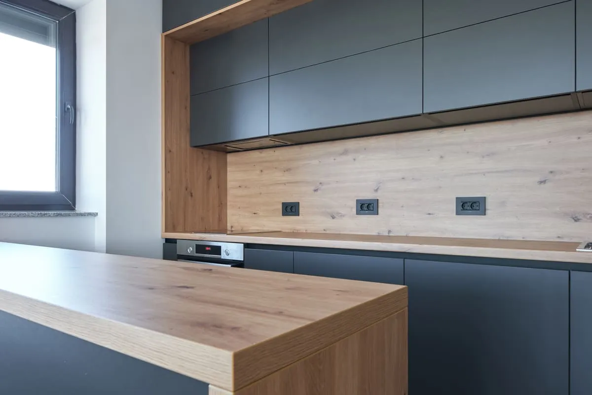 Bucătărie modernă MDF vopsit 264 — poza 4