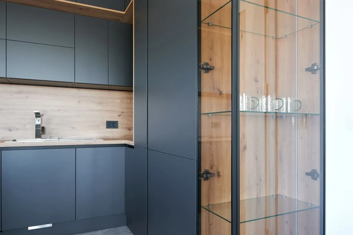 Bucătărie modernă MDF vopsit 264 — poza 5