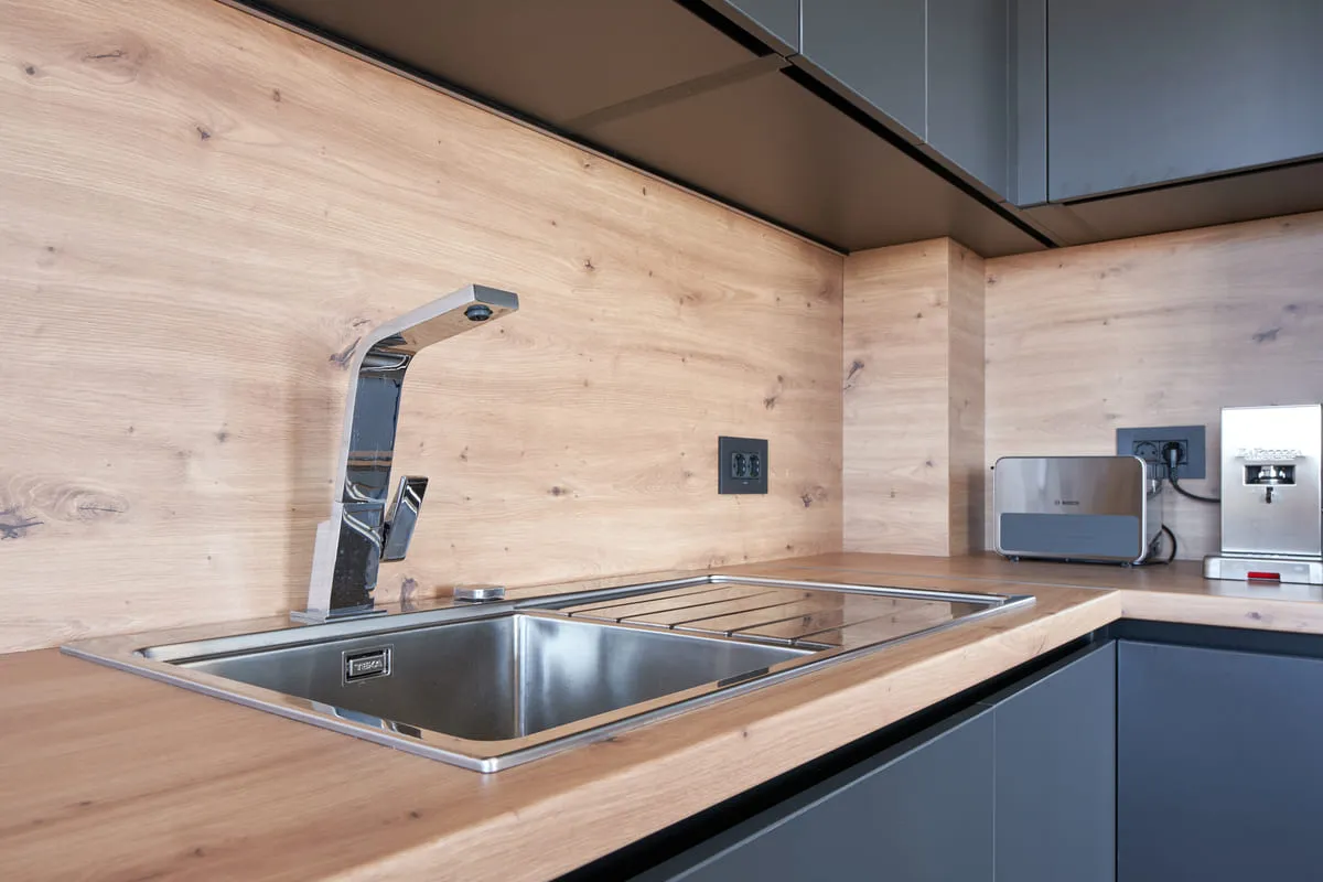 Bucătărie modernă MDF vopsit 264 — poza 8