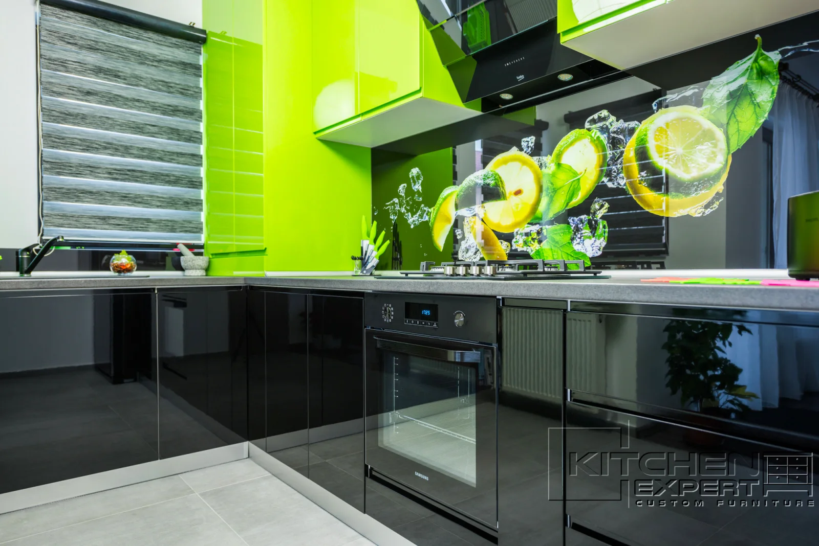 Bucătărie modernă MDF vopsit 36 — poza 2
