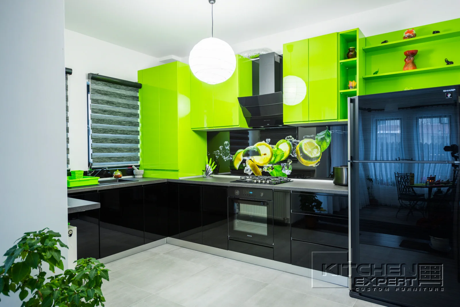 Bucătărie modernă MDF vopsit 36 — poza 3