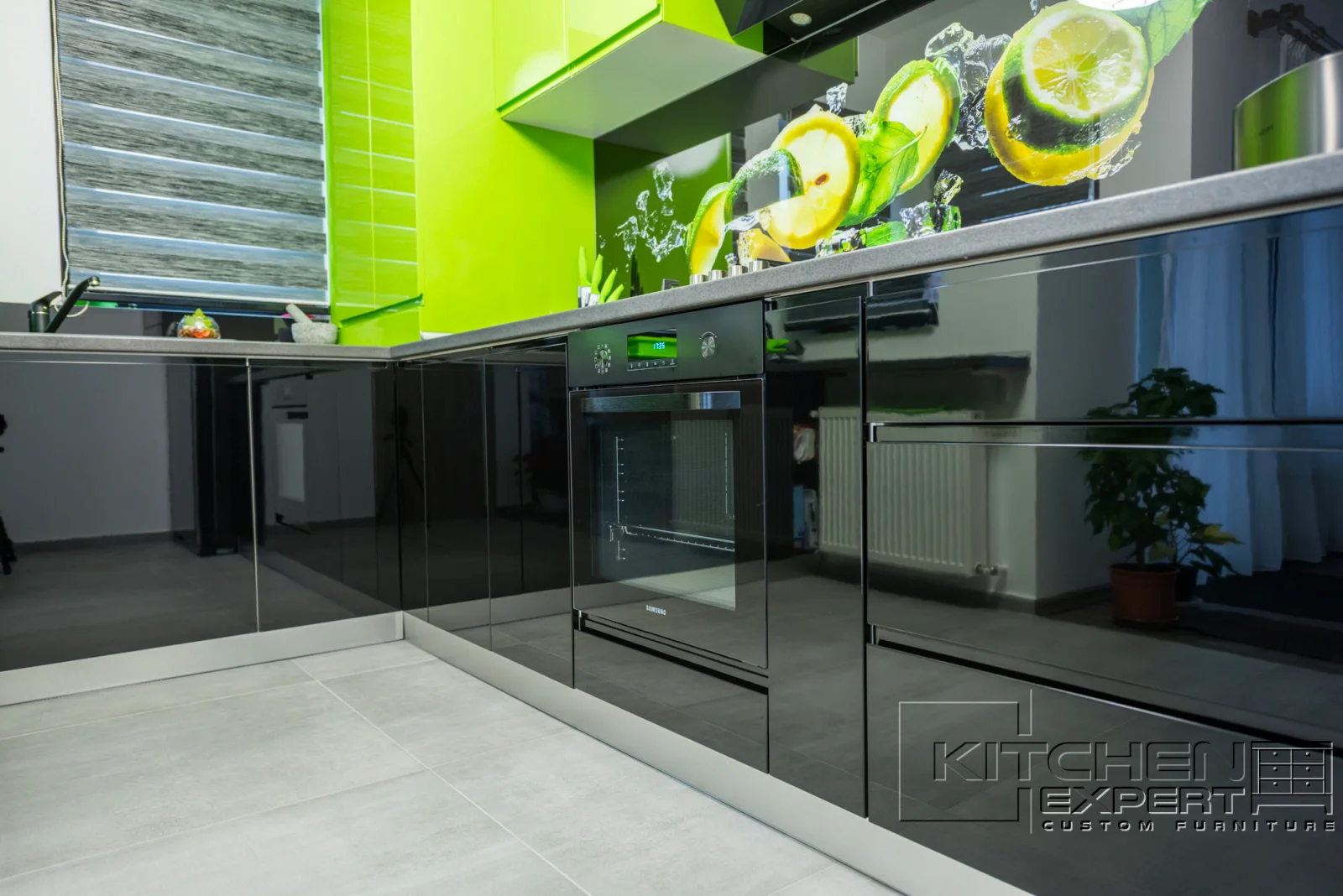 Bucătărie modernă MDF vopsit 36 — poza 4